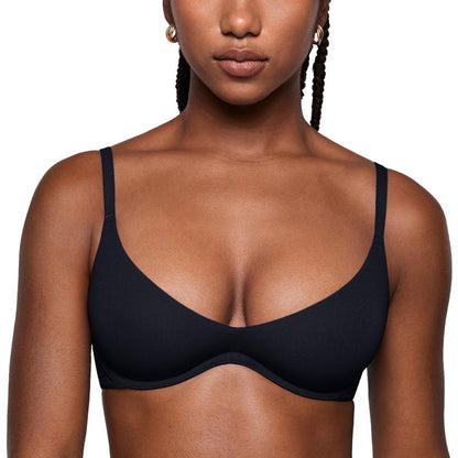 Women's Infeela Plus Plunge Bra - Unlined Underwire Sexy Demi Balconette Bras