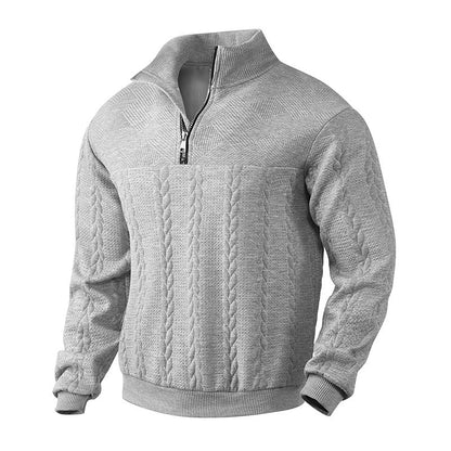 Valentino Mor Quarter Zip Sweater