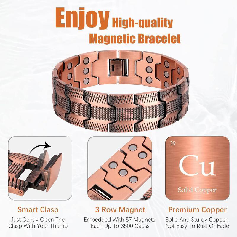 ✨Copper magnetic bracelet——Relieve fatigue and promote blood circulation