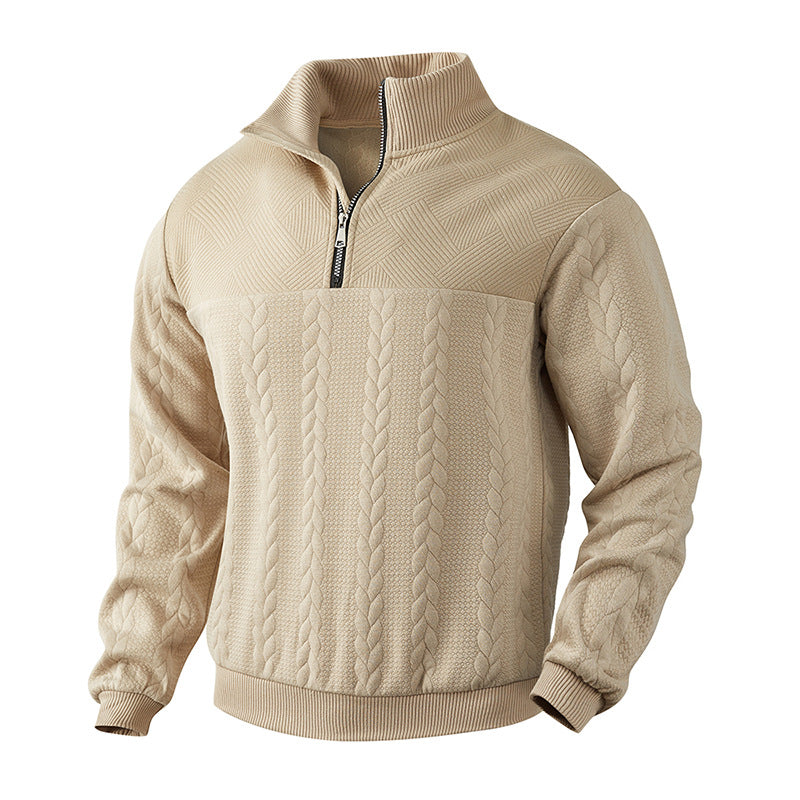 Valentino Mor Quarter Zip Sweater